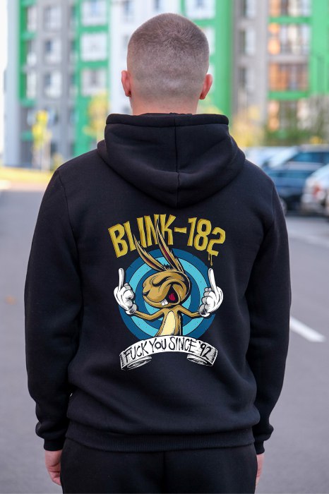 Кенгуру тринитка футер Blink-182 S - XL